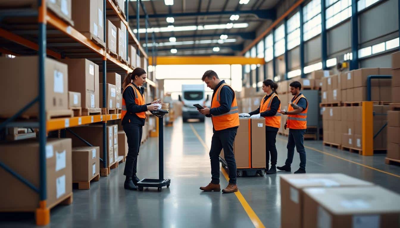 Illustration: Les différents rôles et responsabilités au sein de la logistique chez Boulanger