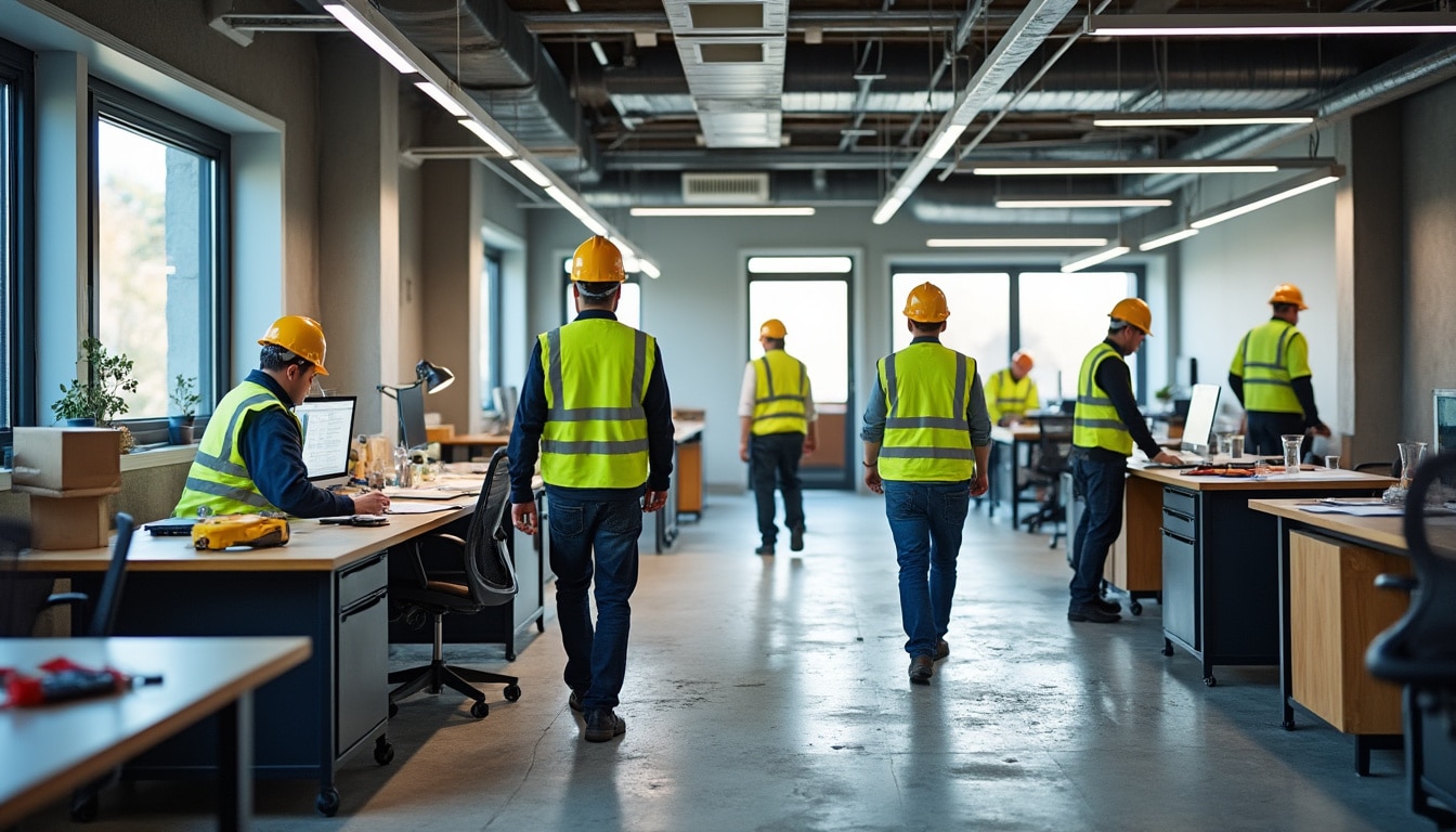 Illustration: Qu’est-ce qu’un espace de travail modulaire pour chantier ?
