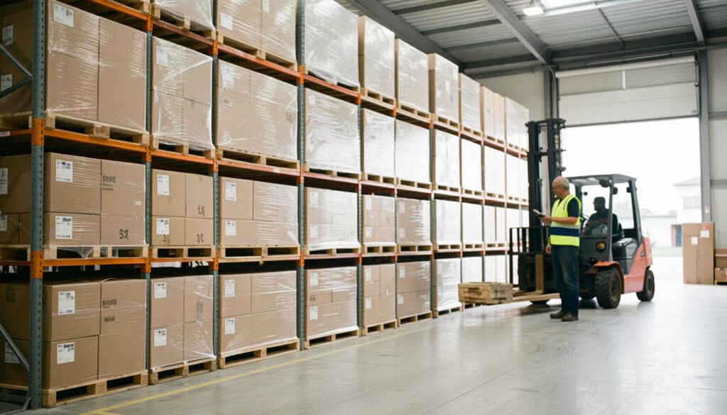 Définition du gerbage en logistique et règles clés
